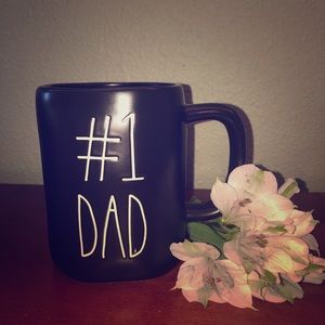 NWOT Rae Dunn “#1 Dad” Mug.